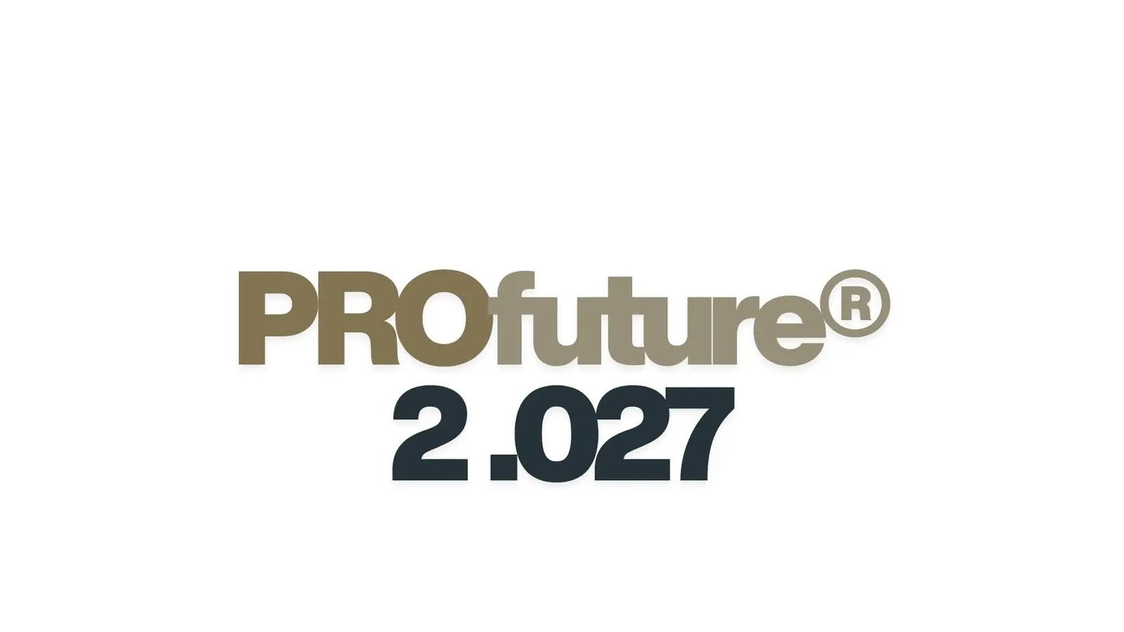 Gamma professionale PROfuture 2.027