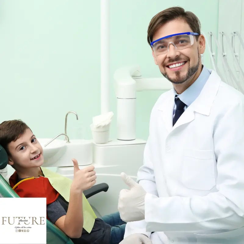 Consegna del paradente sportivo tramite il dentista